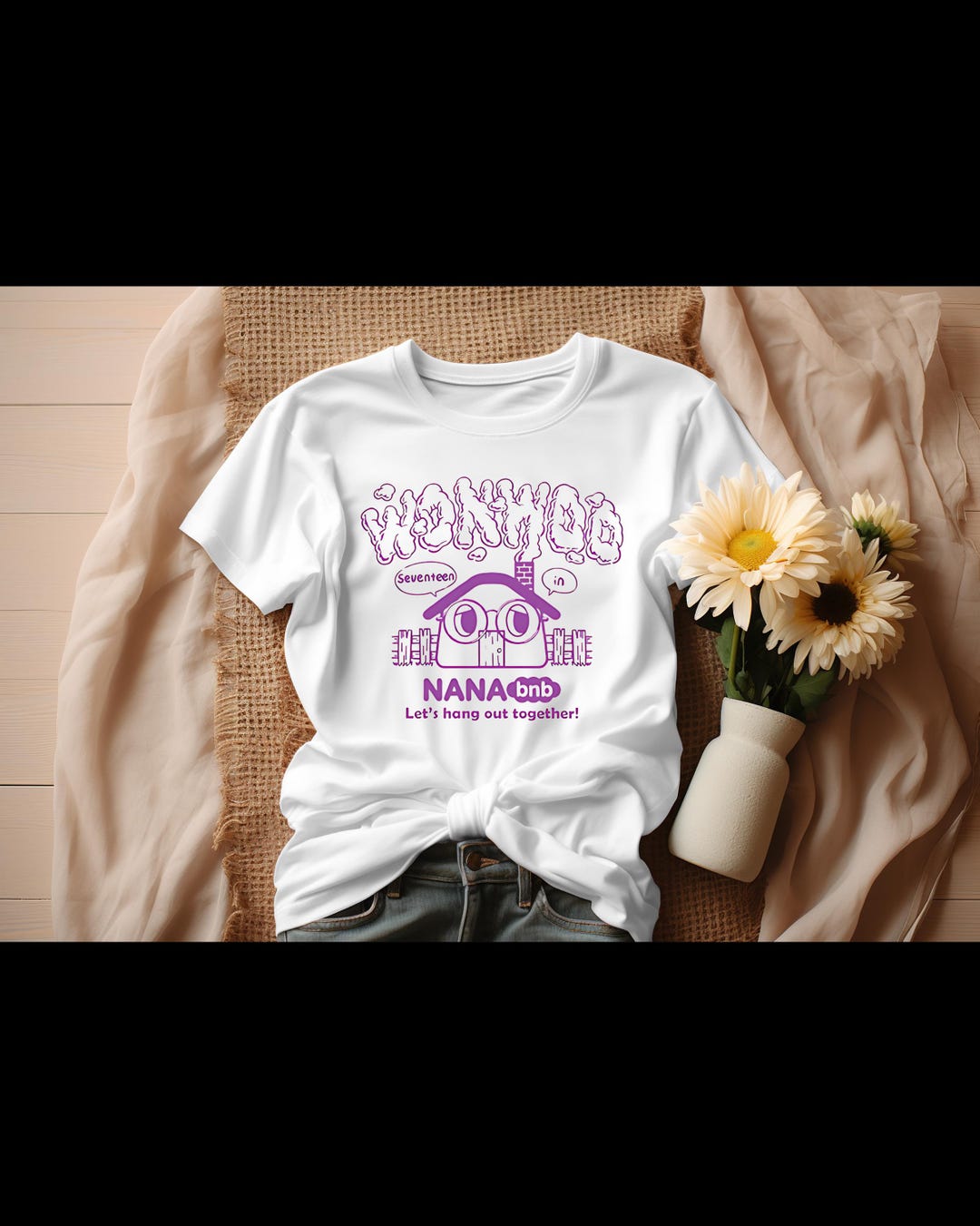 Wonwoo Nana BNB Tee: Seventeen Fan Unisex T-shirt - Etsy