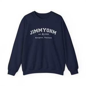 Personalized Thai BL Ship Sweatshirt: Athletic Style Graphic, Est. Date image 11