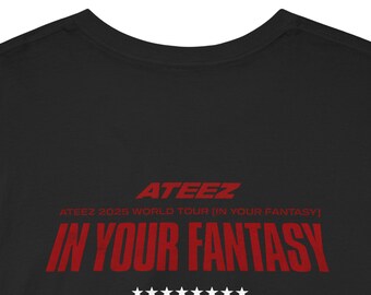 Ateez In Your FantasyツアーTシャツ：Atinyファンギフト - Etsy 日本