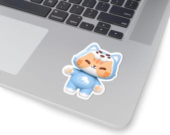 Nong Zon Character Vinyl Sticker, Kawaii Decal, Laptop Water Bottle Fan Art
