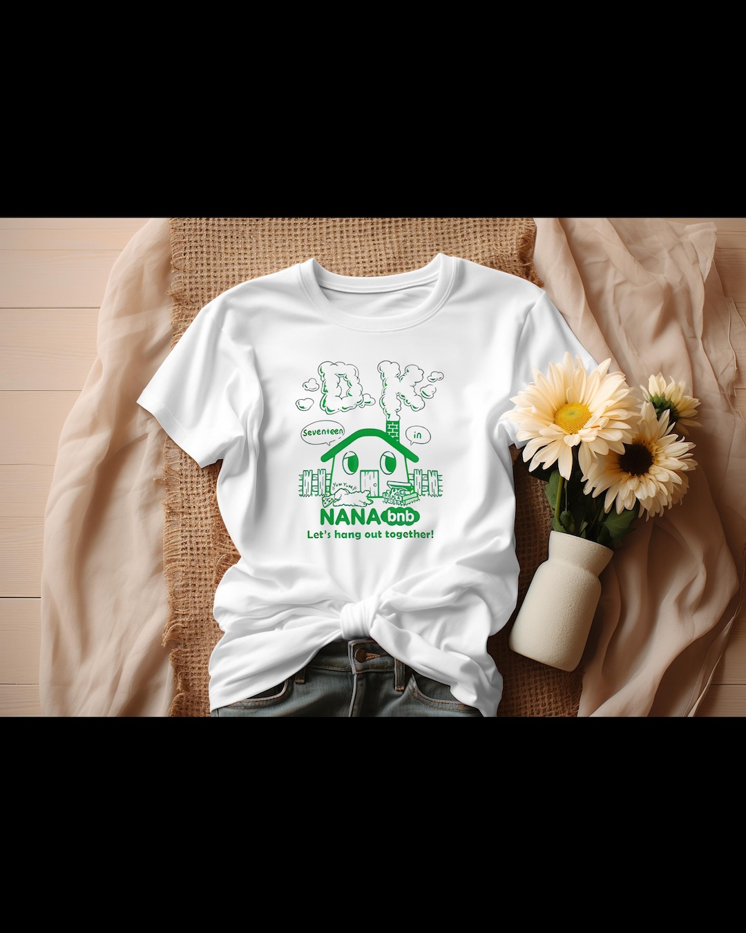 DK Nana BNB Seventeen Fan Tee: Unofficial Unisex Cotton T