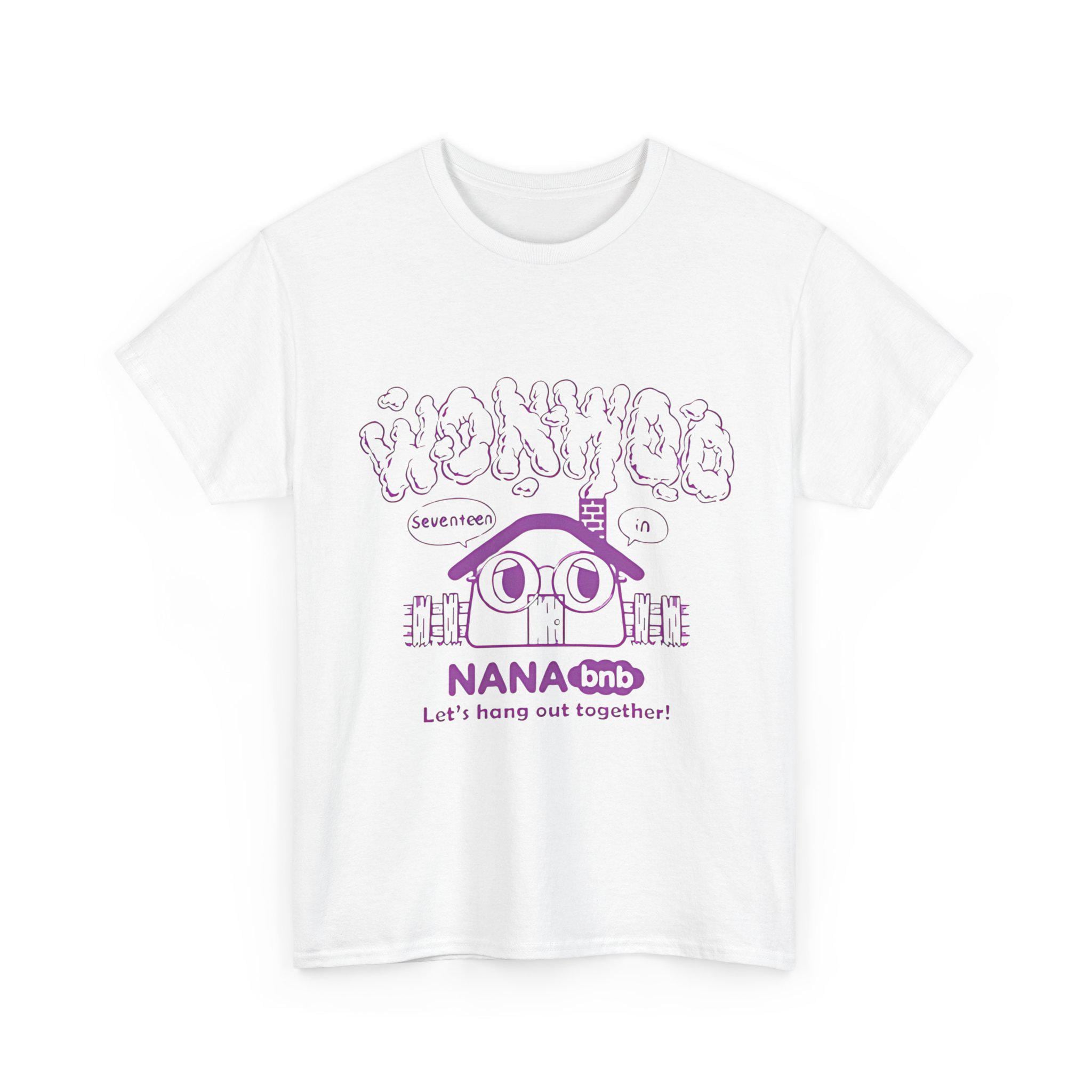 SEVENTEEN セブチ NANA bnb ナナ民泊 Tシャツ ウォヌ NANA bnb Nana Tour T-shirt Wonwoo SEVENTEEN Sebuchi | eBay