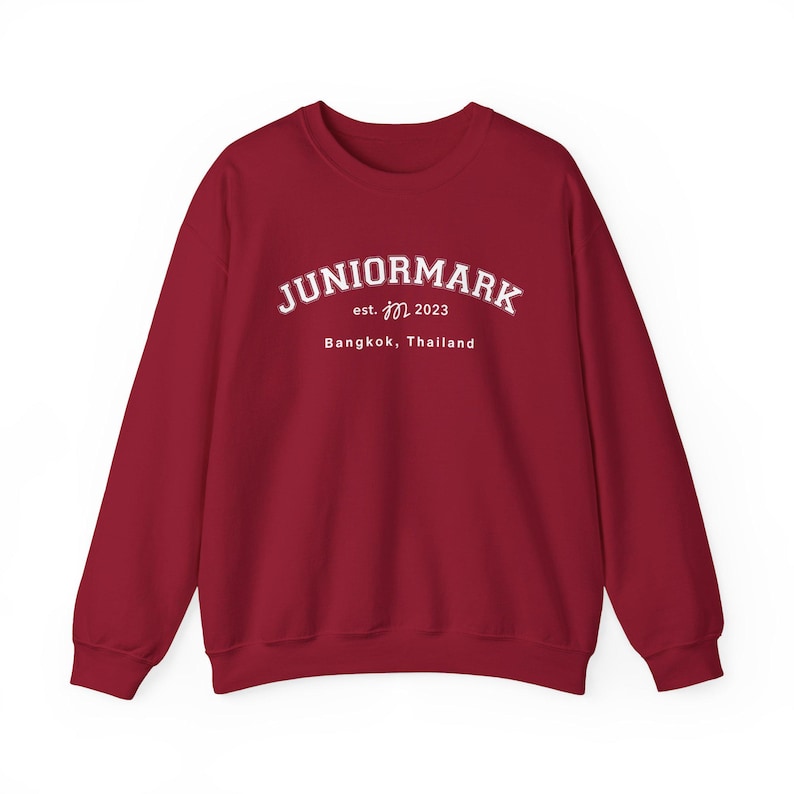 Personalized Thai BL Ship Sweatshirt: Athletic Style Graphic, Est. Date image 12