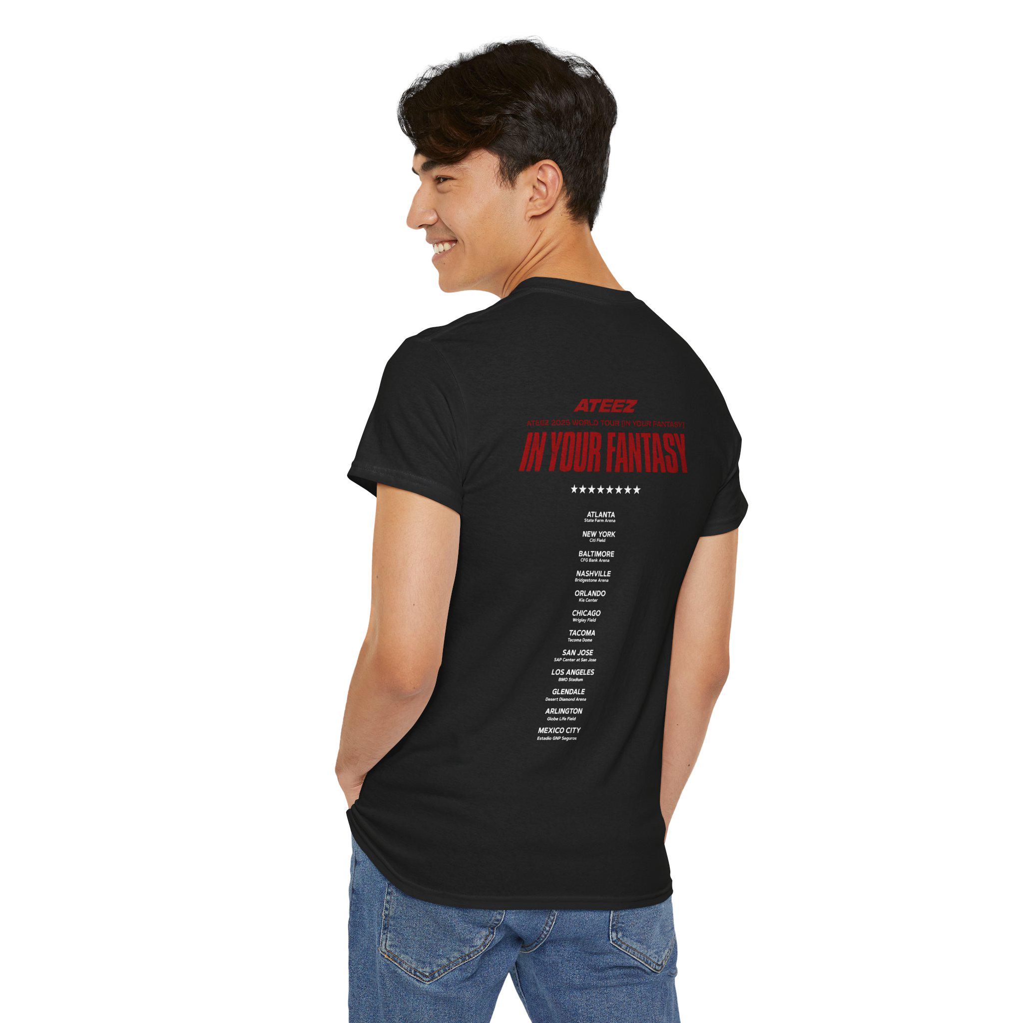 Ateez In Your FantasyツアーTシャツ：Atinyファンギフト - Etsy 日本