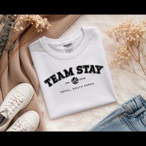 Stray Kids Athletic Style Names Tee: KPOP Fan Unisex T-Shirt