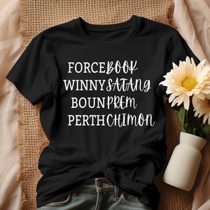 Personalized Thai BL Ships Graphic Tee: Unisex T-Shirt