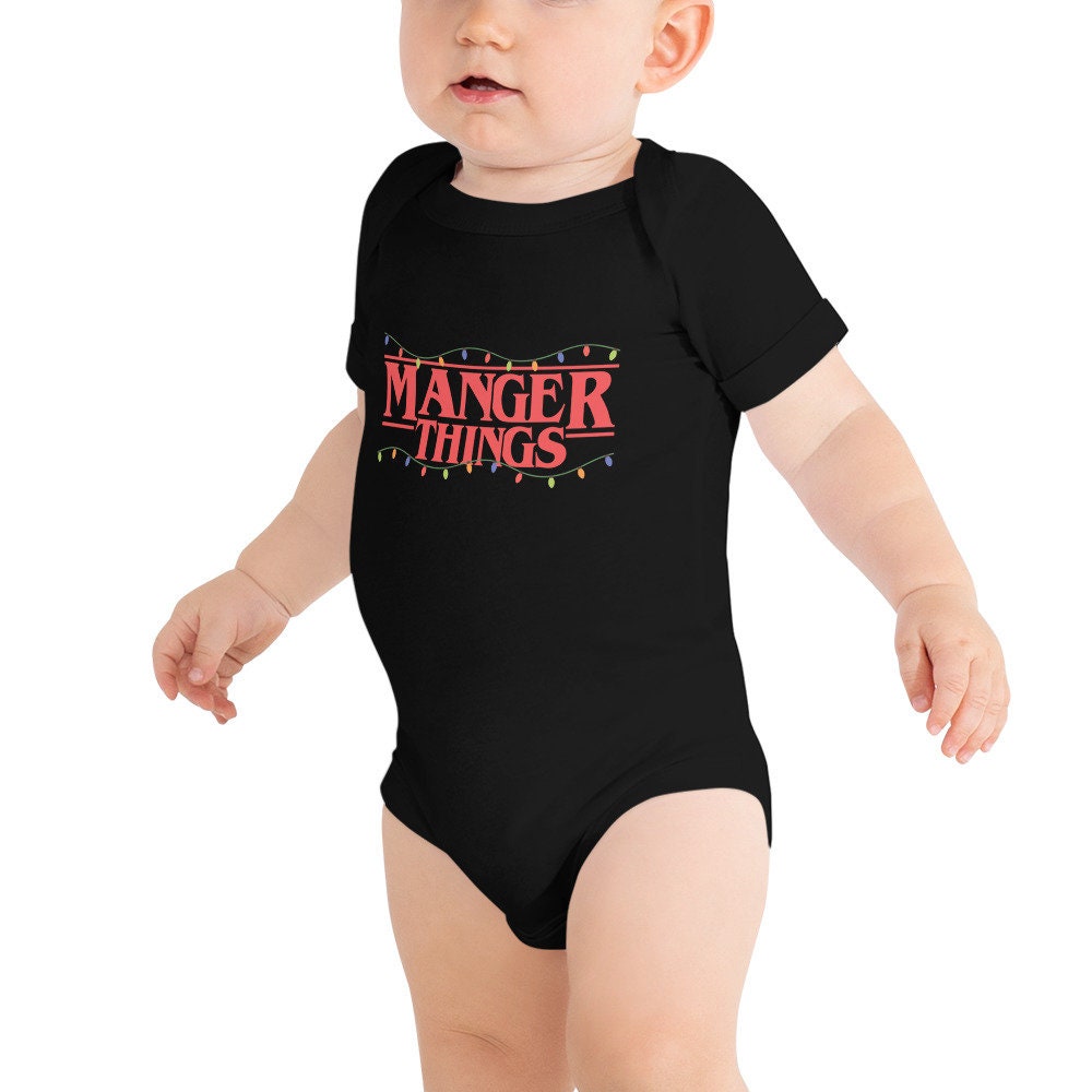 Infant's Stranger Things 85 Character Stripes Onesie - White - 18 Months :  Target