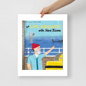 The Life Aquatic with Steve Zissou Little Golden Book Print