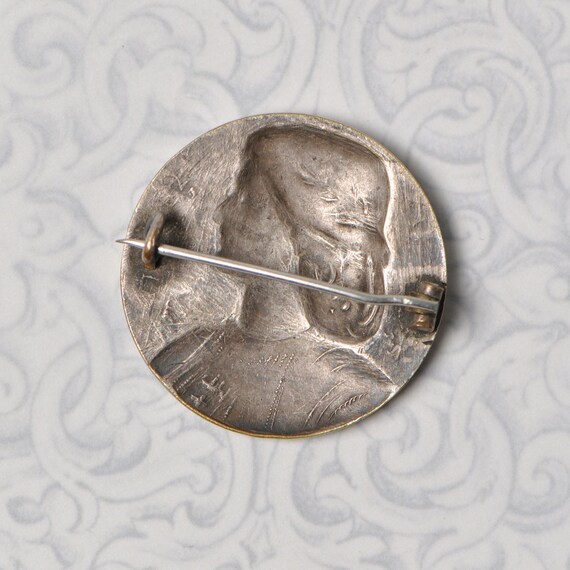MEDAILLE PLAQUE BRONZE LA SAVOYARDE de FAVRE BERTIN 1968 ART DECO