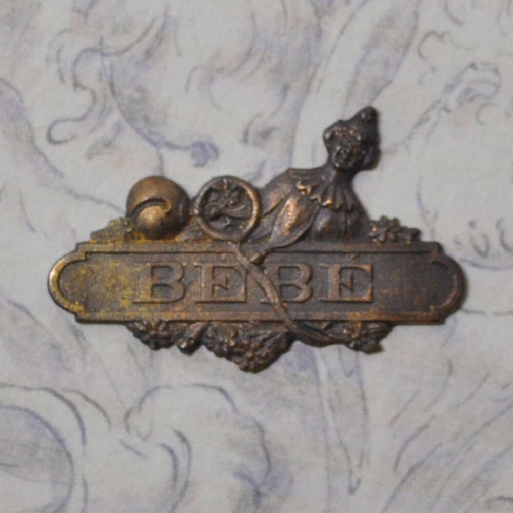 Vintage French Bebe Raw Brass Die Casting Bar Pin Barrette Or Etsy Vintage French Bebe Raw Brass Die Casting Bar Pin Barrette Or Etsy