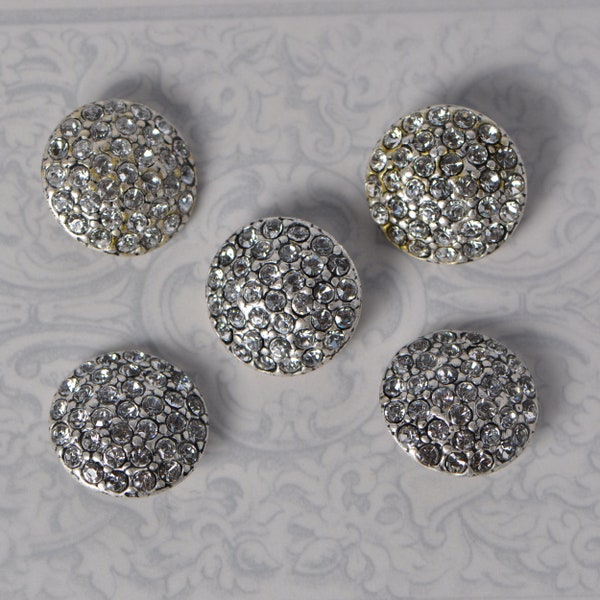 Rhinestone Buttons - Etsy