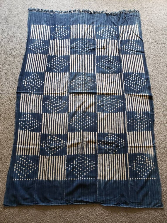 Indigo fabric