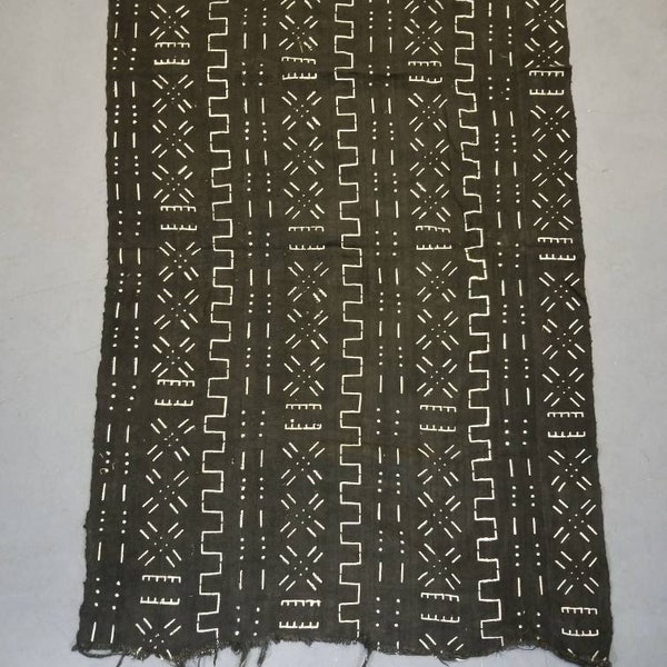 White and black Mudcloth Fabric | African Mudcloth Textiles Mud cloth Fabric African Fabric African Mud Cloth Tribal Fabric Boho Decor Triba