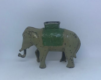 AC Williams antieke gietijzer olifant Bank