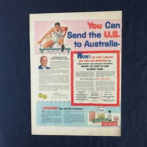 Colgate Ad, You Can Send the U.S. to Australia