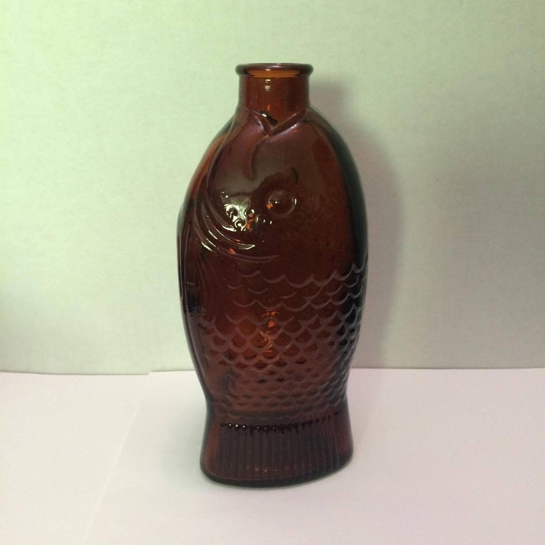 Vintage Doctor Fisch's Bitters Bottle Made in Millville Etsy
