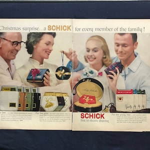 Schick Electric Razor Ad