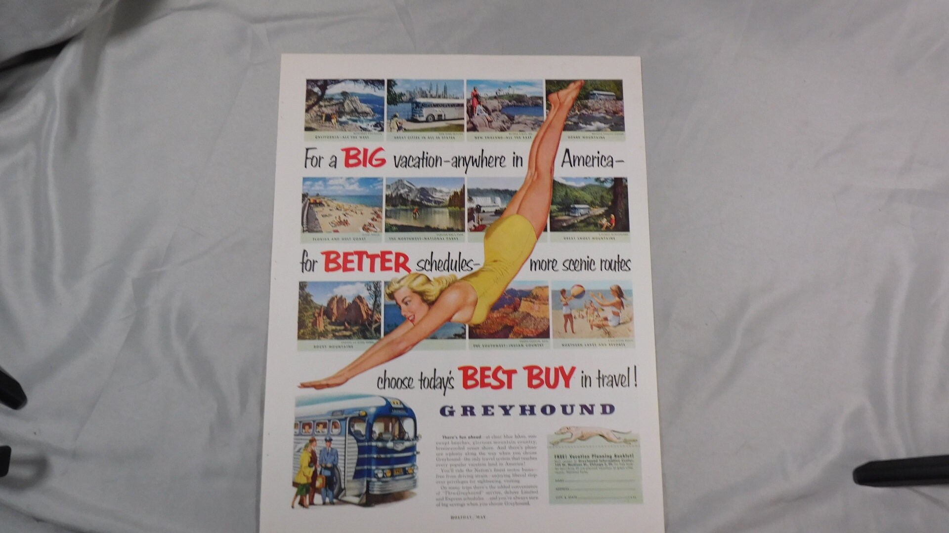 Greyhound bus ads - Etsy 日本