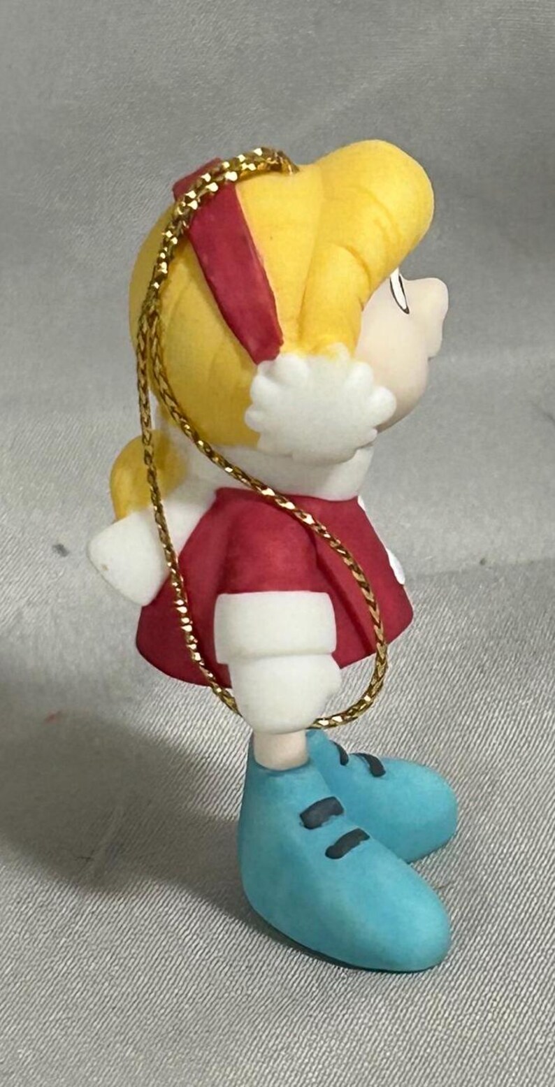 Enesco Rankin/bass Frosty the Snowman Christmas Ornament Karen, in