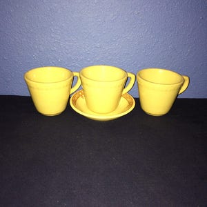 Inca Ware Mugs and Bowl