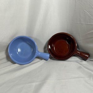 Heinz, Made by Western Pottery Handled Soup Bowls, Set of Two