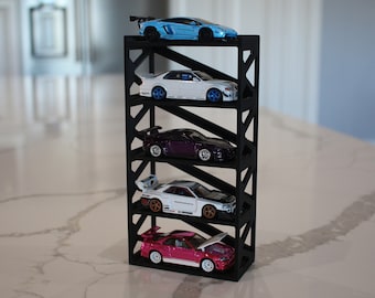 Hot Wheels ディスプレイスタンド 2個セット Set of two display stands for Hot Wheels 3D printed hold 6