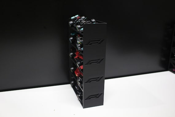 Rampa Espositore Per Modellini 1/24 &ndash; Bianca &ndash; Plastica &ndash; Per NASCAR E Altro