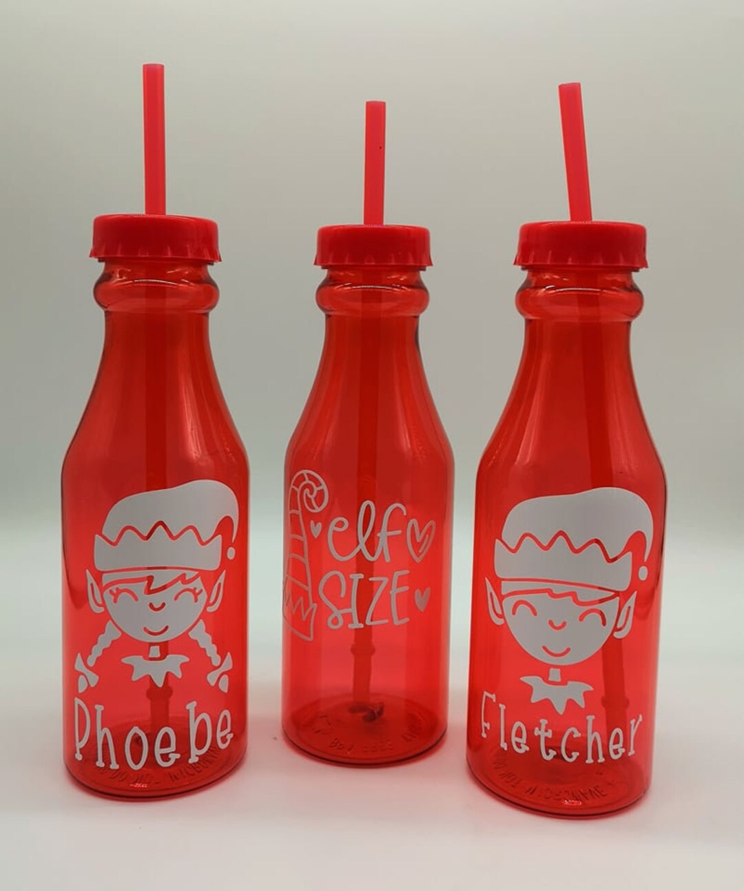 Personalised Christmas Milk Bottle Christmas Eve Bottle Etsy UK