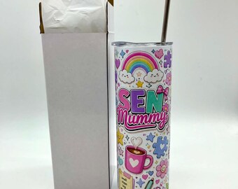 SEN Mummy Tumbler, SEN Mum, Mum's Coffee Cup, Neurodiversity Support Gift, Special Educational Needs,