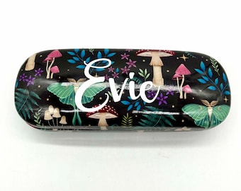 Personalised fairy glasses case. Mother's Day gift. Sunglasses case. Father's Day Gift, Mushroom, Christmas Stocking Fillers, Nannys Glasses