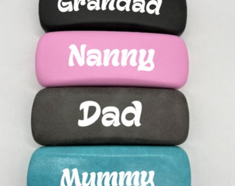 Personalised glasses case. Father's Day gift. Sunglasses case. Dad Grandad Gift