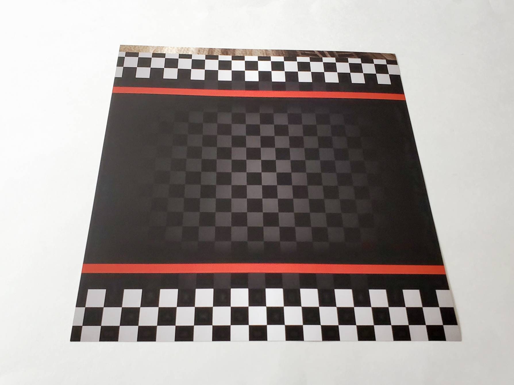 CHECKERED FLAG Driven 12X12 Glossy Paper Reminisce Scrapbook Etsy