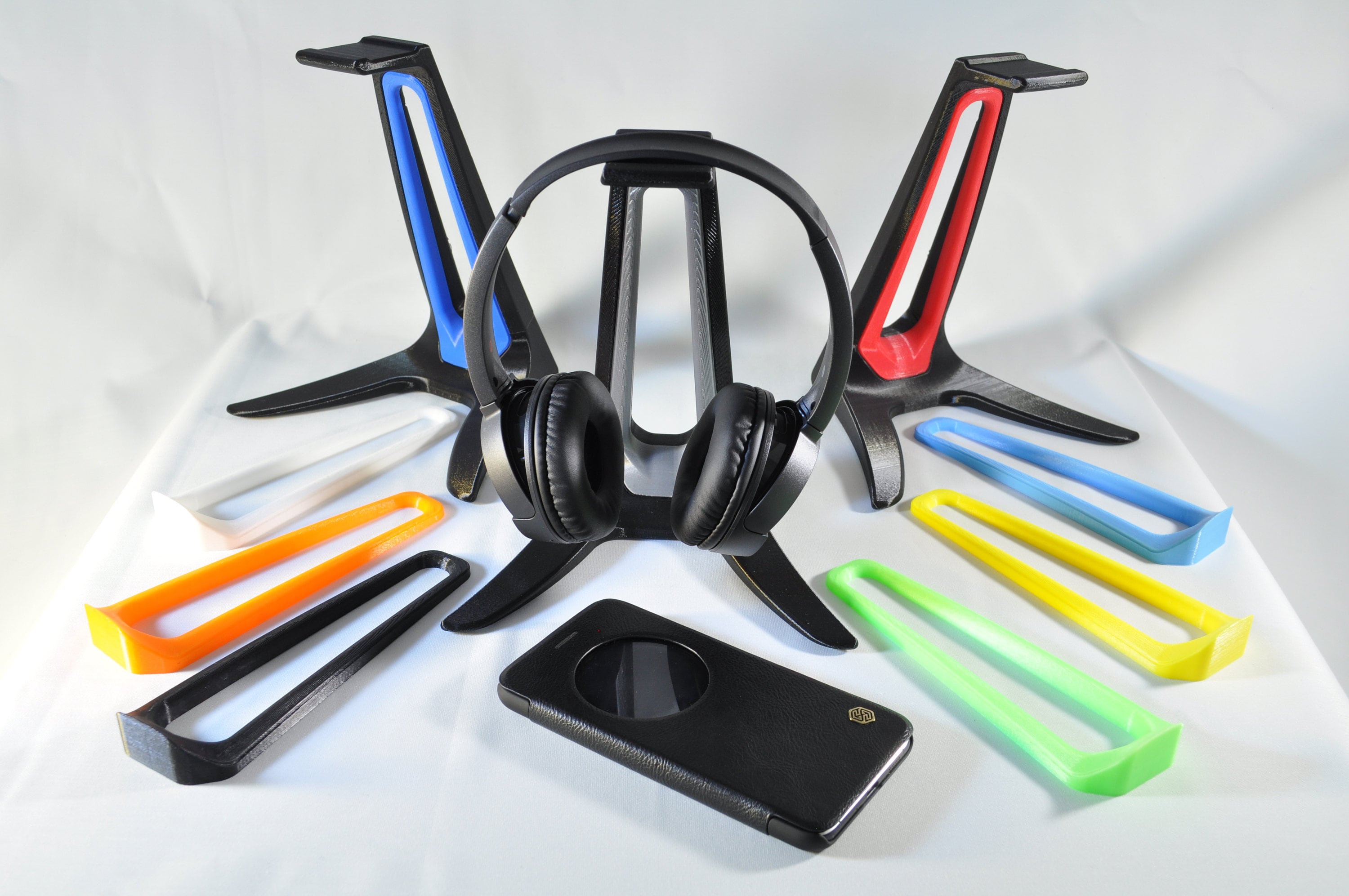 Colourful 3D Printed Headphone Stand Etsy