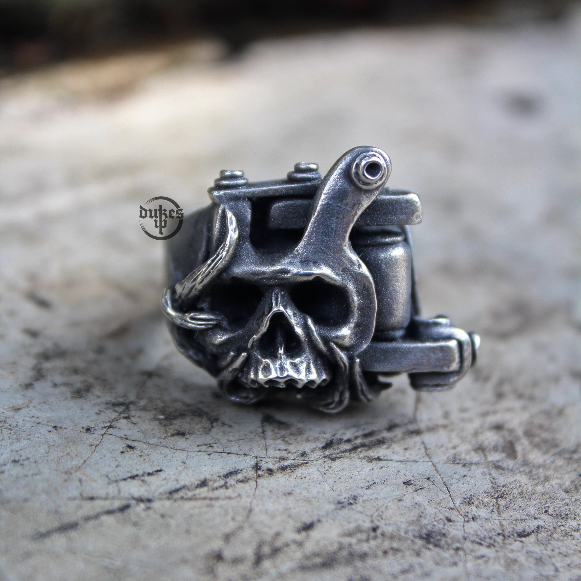 Tattoo Machine Skull by vikingtattoo on DeviantArt