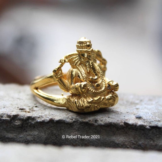 Ganesha Ring | Exotic India Art