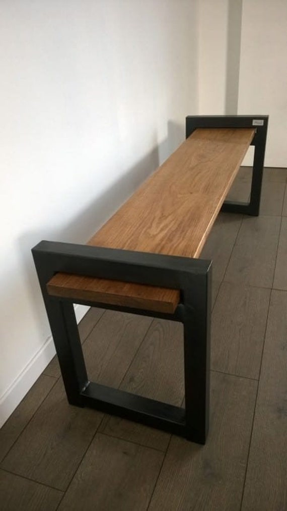 Wood Industrial Breakfast Bar Stool Chair Etsy