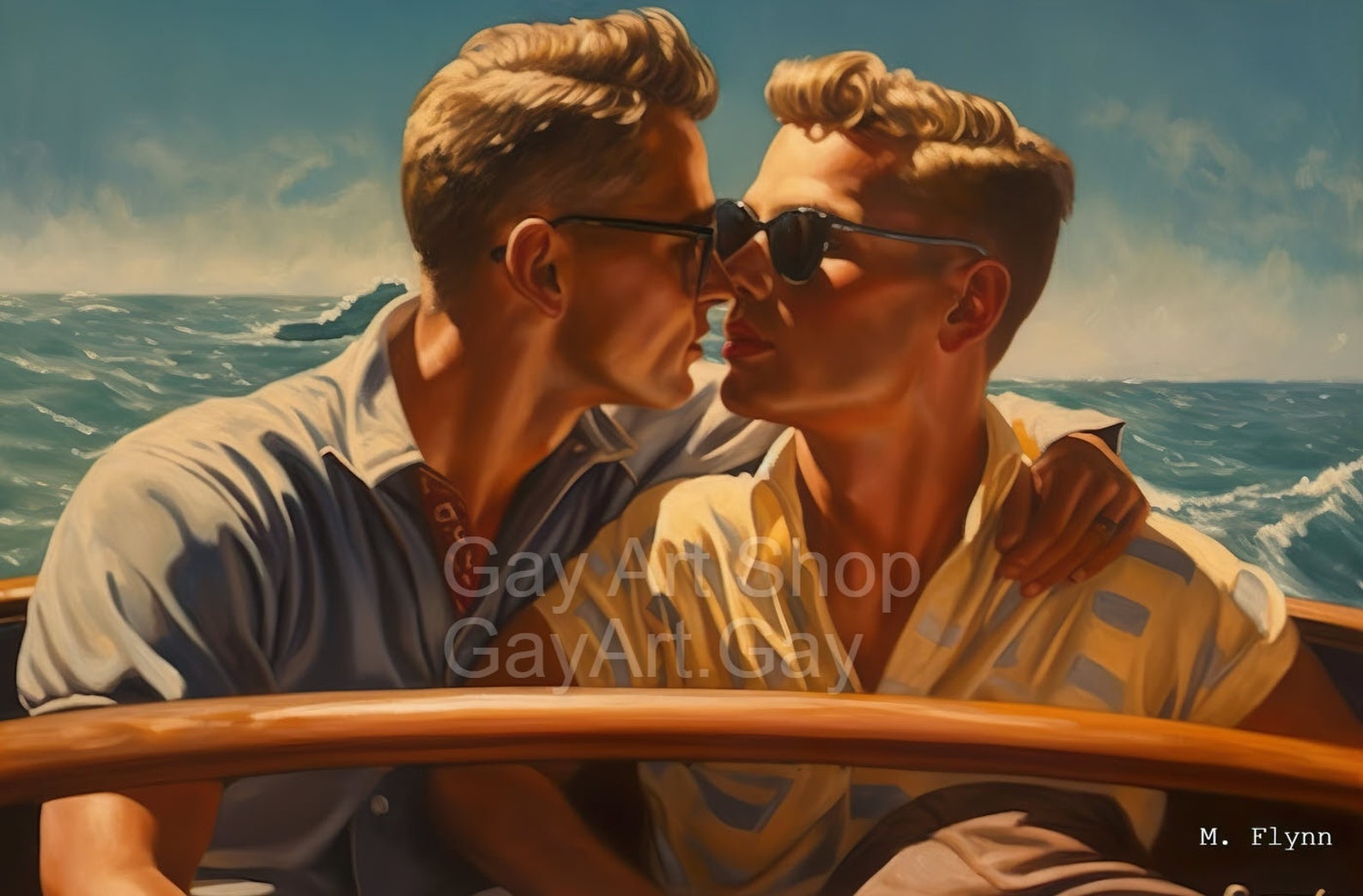 Sail Away Gays Canvas Print Film Noir Retro Gay Art Etsy Sail Away Gays Canvas Print Film Noir Retro Gay Art Etsy