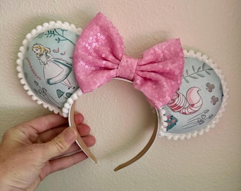Alice in Wonderland Inspired Mouse Ears