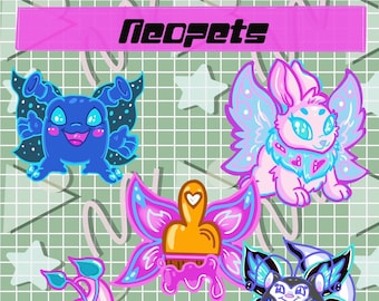 Neopets Vinyl Sticker