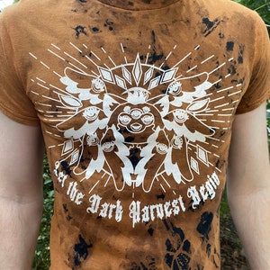 Bleached Furby Let the Dark Harvest Begin T-shirt image 1
