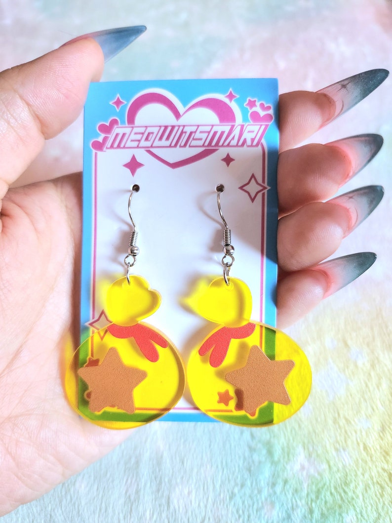 Animal Crossing Gamer Inspired Acrylic Earrings image 6