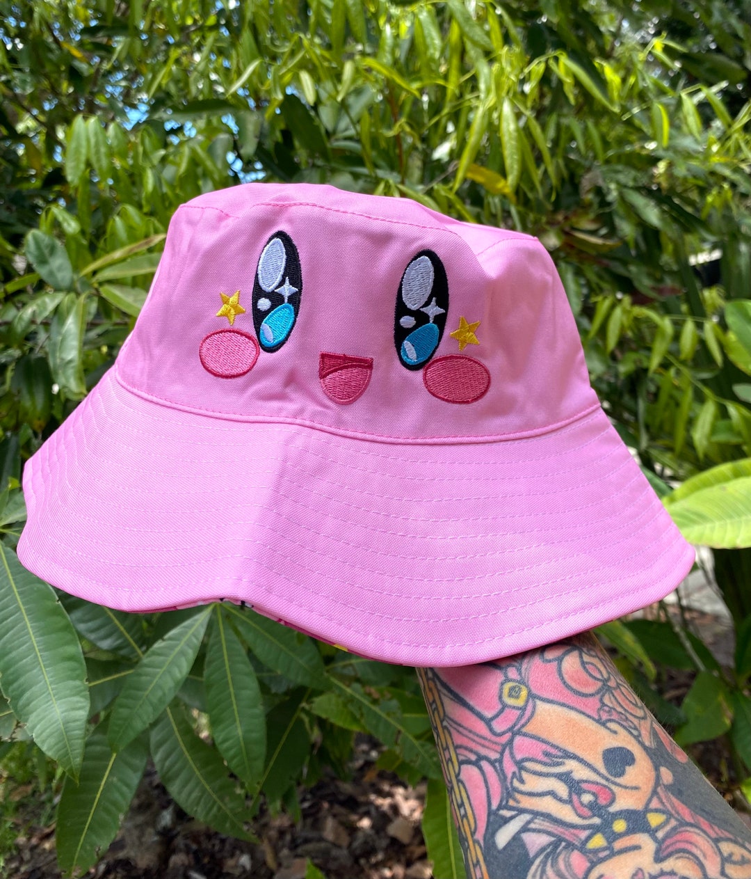 Reversible Kirby Bucket Hat Etsy