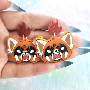 Cutie Kawaii Character Japanese Inspired Acrylic Earrings image 6