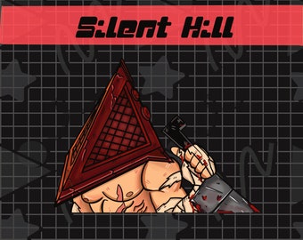 Silent Hill Pyramid Head Dead by Daylight Vinyl Decal Peeker