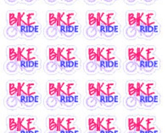 BIKE RIDE // Diary // Planner // Stickers