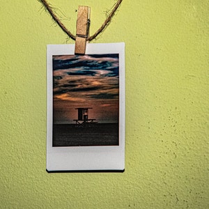 Beach Sunset Print