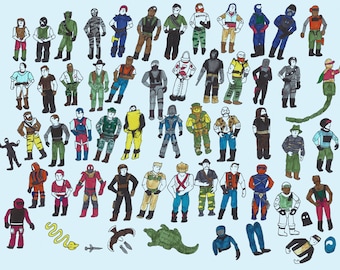 G.I. Joe Collection Art Print