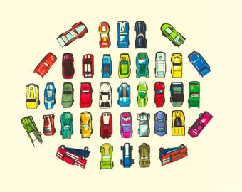 Cars Art Print