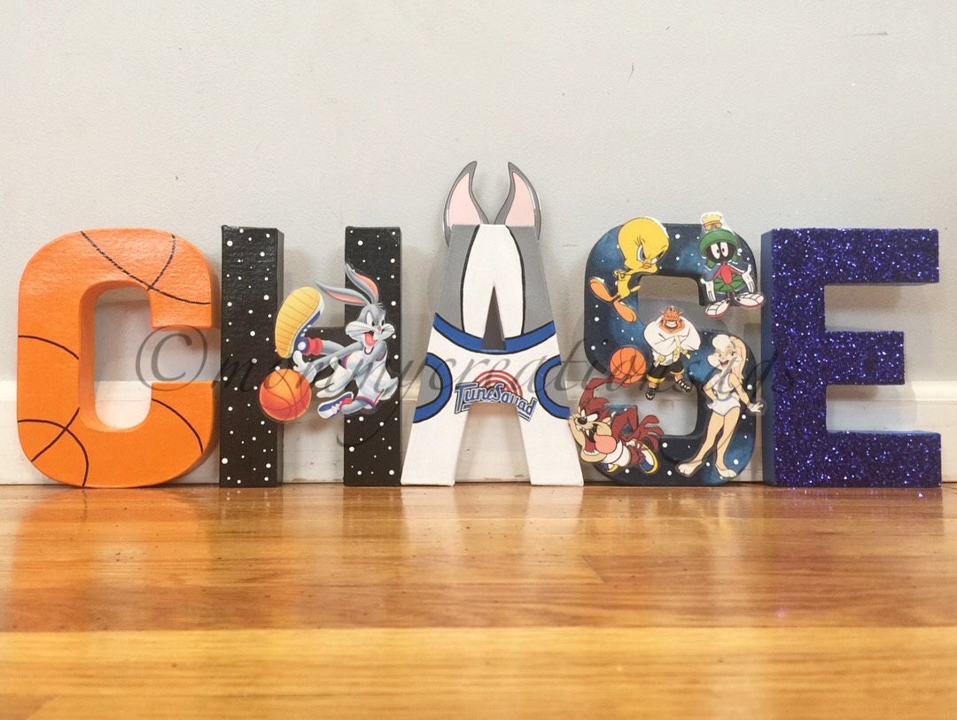 SPACE JAM PARTY/Space jam letters/ space jam decorations/ | Etsy