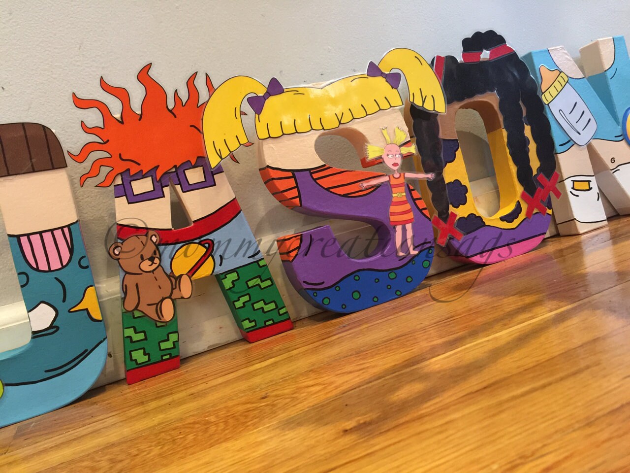 RUGRATS PARTY/Rugrats letters/ rugrats theme/ rugrats | Etsy